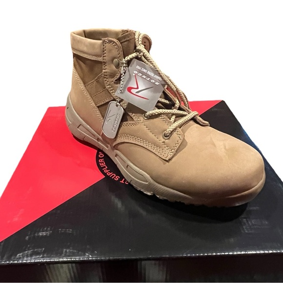 Rothco V-Max Lightweight Tactical Boot - AR 670-1 Coyote Brown - 6 Inch Size 12 - Picture 4 of 15